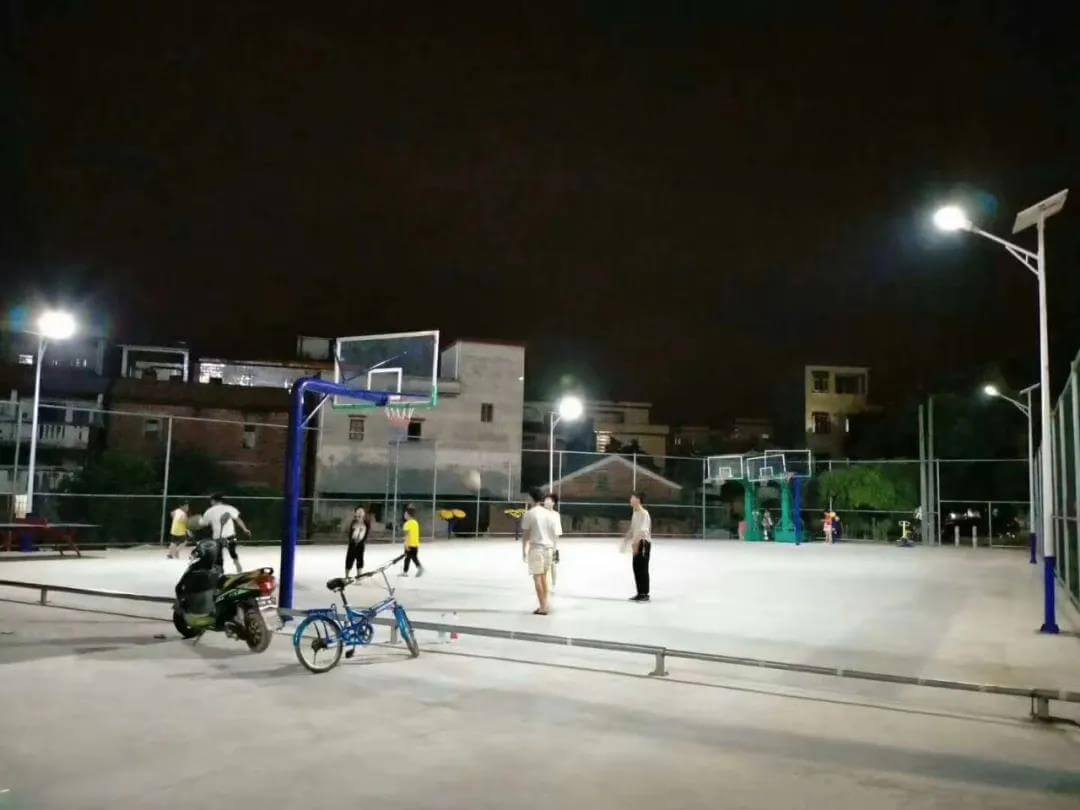 solar street light for outdoor basketball court lighting 5