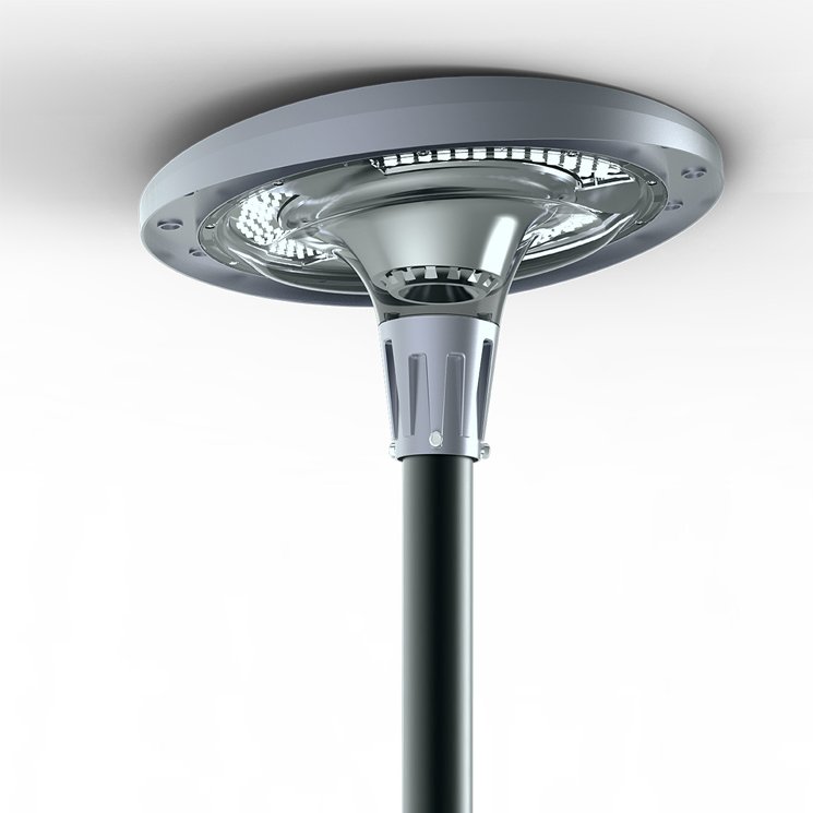 EW Solar Post Pole Top Light
