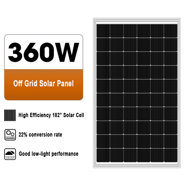 360W Solar Panel