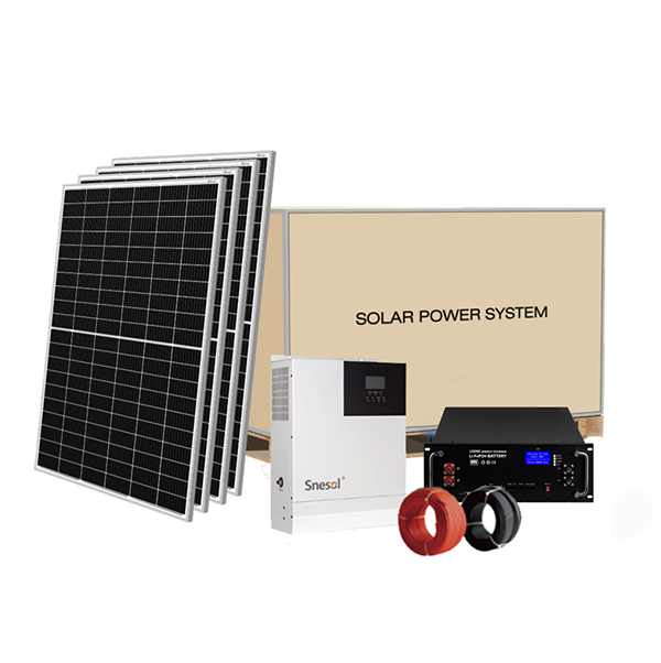 Système d'alimentation solaire hors réseau de 3,5 KW