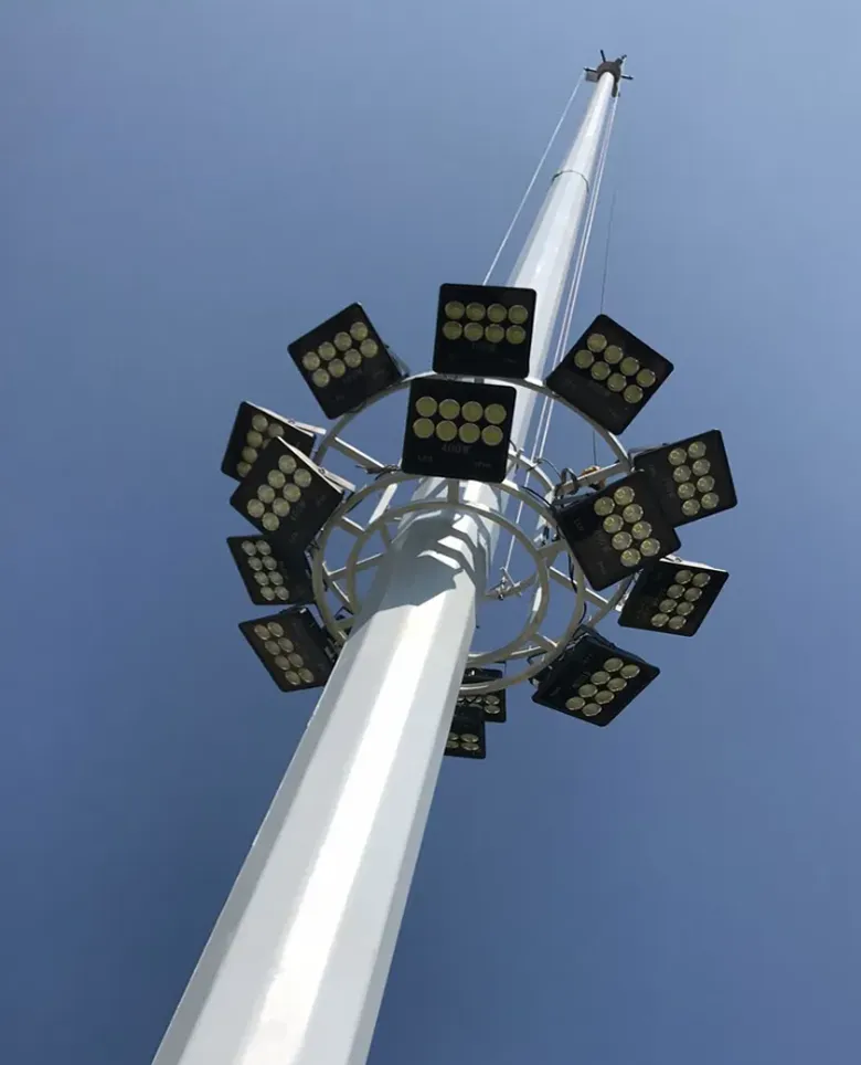high mast light pole