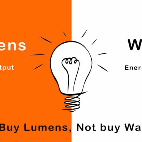 watt vs lumens