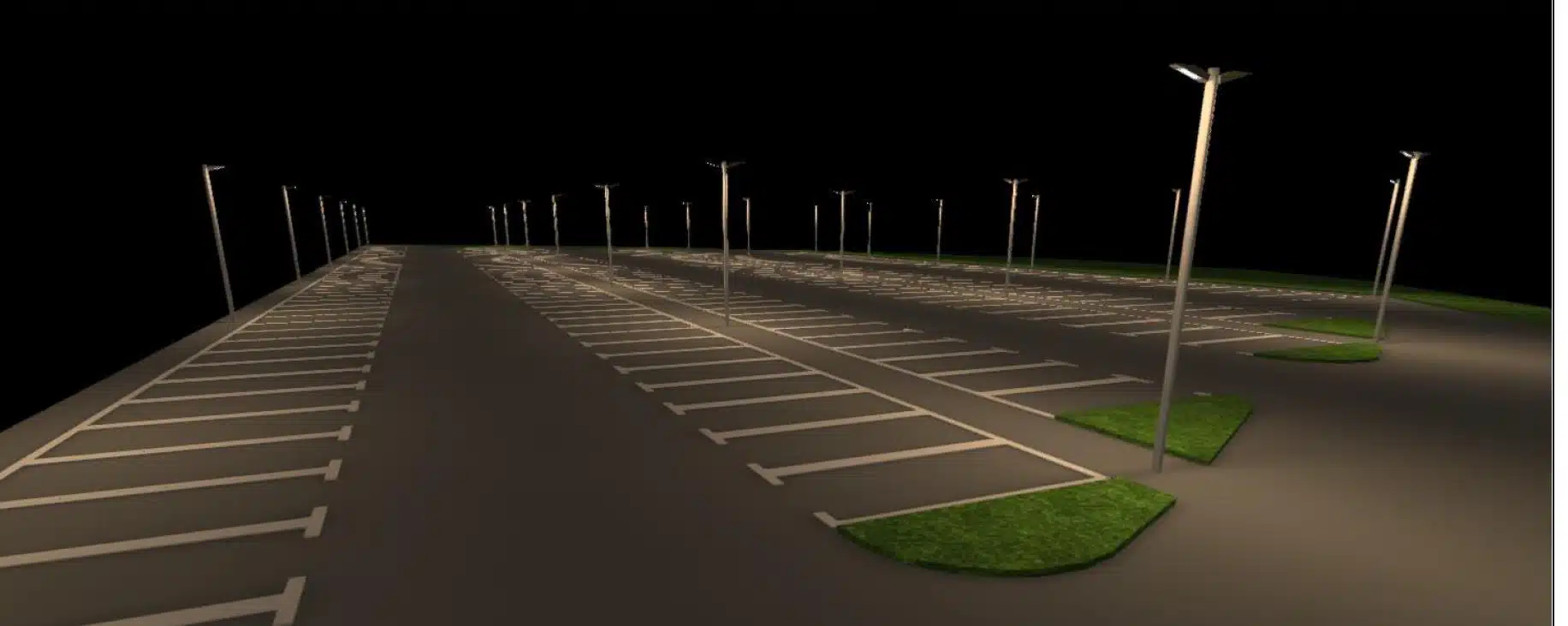 DIALUX СОЛНЕЧНЫЙ ПАРКОВОЧНЫЙ СВЕТ