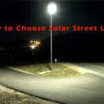 Как выбрать солнечный уличный фонарь