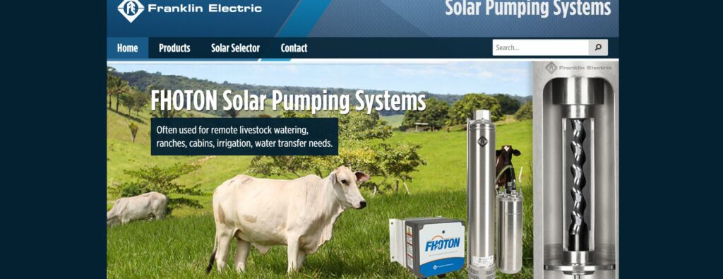 Top 10 des fabricants et fournisseurs de pompes à eau solaires au monde-FRANKLIN
