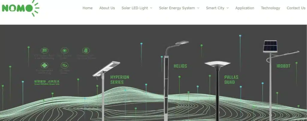 China TOP 10 Solar Street Light Manufacturer-NOMO