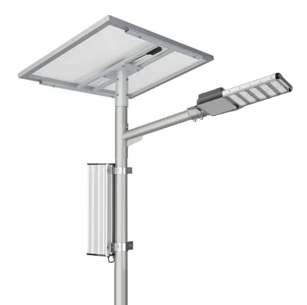 Lampadaire solaire de type split